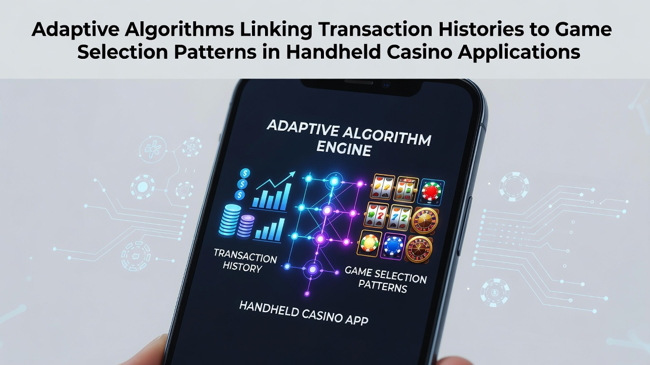 Darstellung adaptiver Algorithmen die Transaktionsdaten mit Spielmustern in Handheld-Casino-Apps verknüpfen