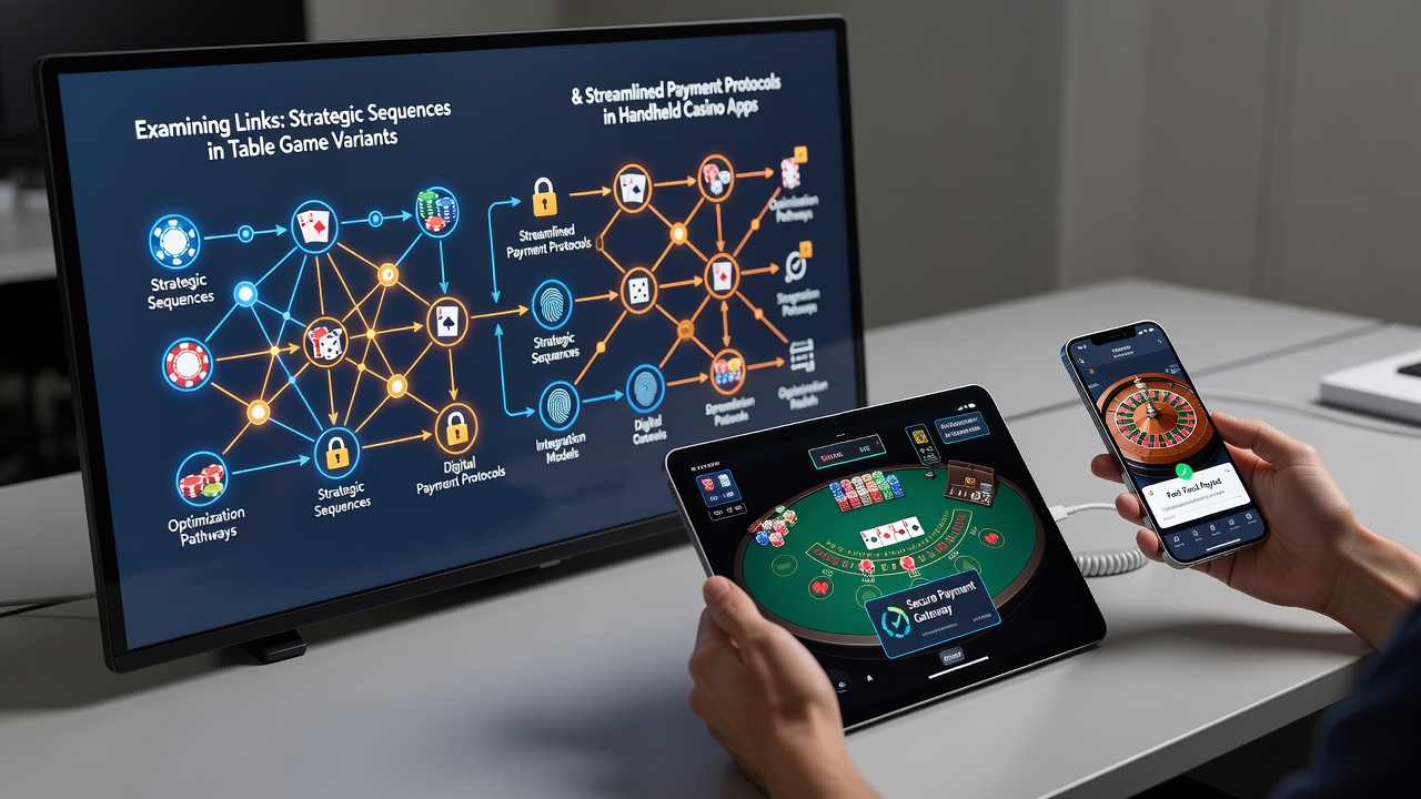 Strategische Sequenzen in mobilen Tischspielen und Zahlungsabläufe auf Handheld-Geräten