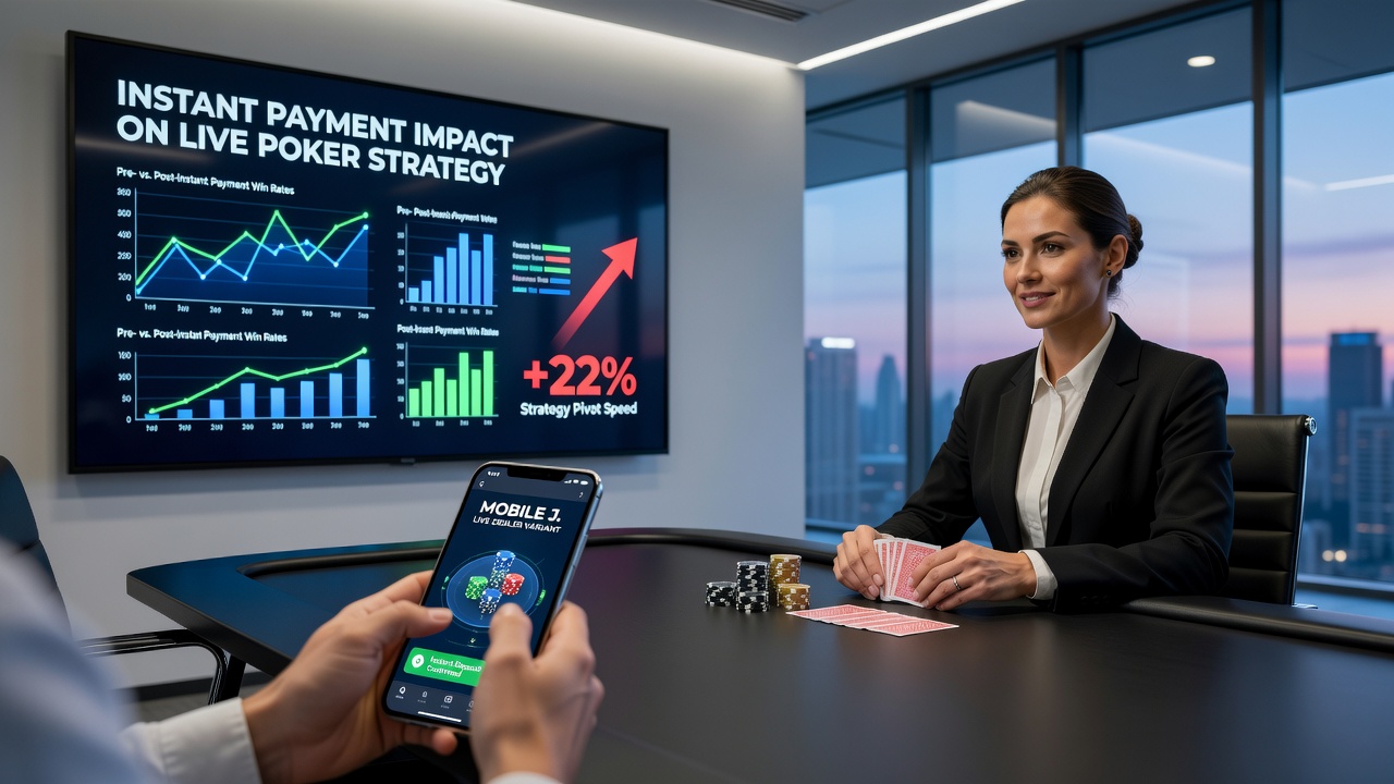 Mobile Schnittstelle mit Jackpot-Anzeige und Zahlungsoptionen